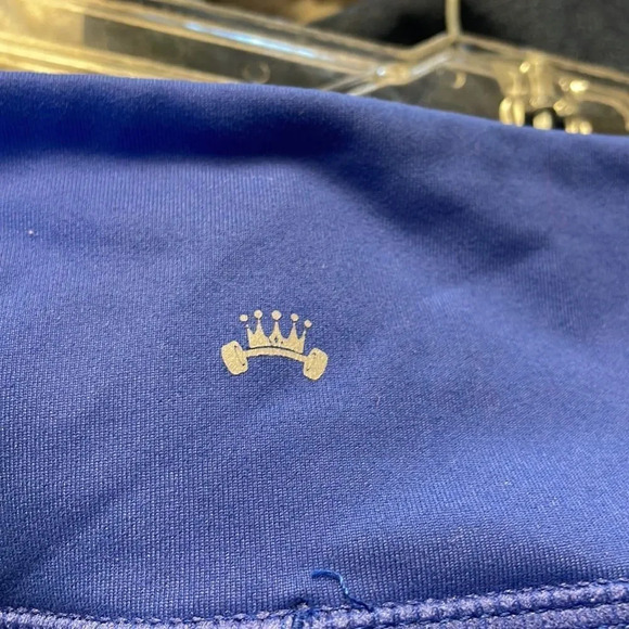 WOMAN’S blue/purple Capri leggings - Picture 9 of 9